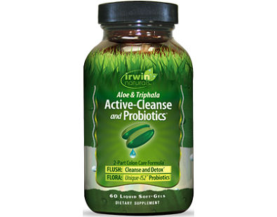 Irwin Naturals Active-Cleanse and Probiotics for Colon Cleanse