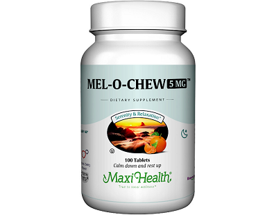 Maxi Health Mel O Chew for Jet Lag