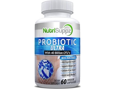 NutriSuppz Probiotics Ultra for IBS Relief