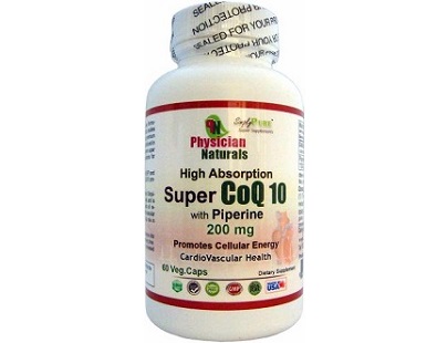 Physician Naturals Trans Super CoQ10 for Health & Well-Being
