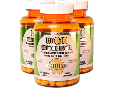 Saturn Supplements CoQ10 Ultimate Health for Health & Well-Being