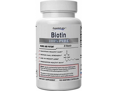 Superior Labs Biotin Pure for Hair Growth