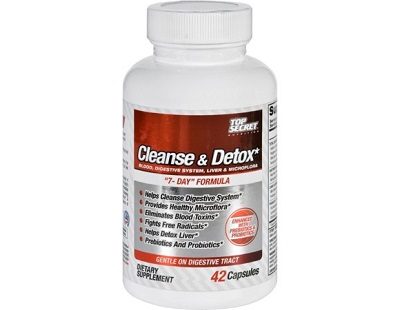 Top Secret Nutrition Cleanse & Detox 7-day Formula for Colon CLeanse
