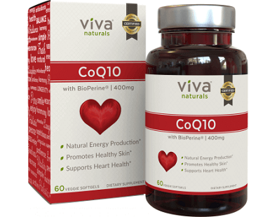 Viva Naturals CoQ10 for Health & Well-Being