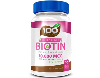 100 Naturals Biotin for Hair Growth