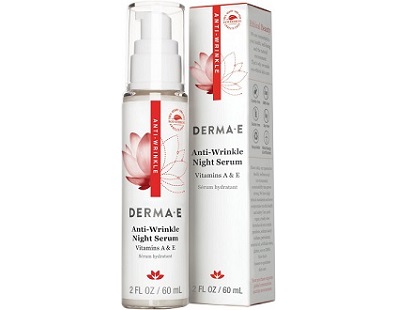 DERMA E Anti-Wrinkle Night Serum for Anti-Aging